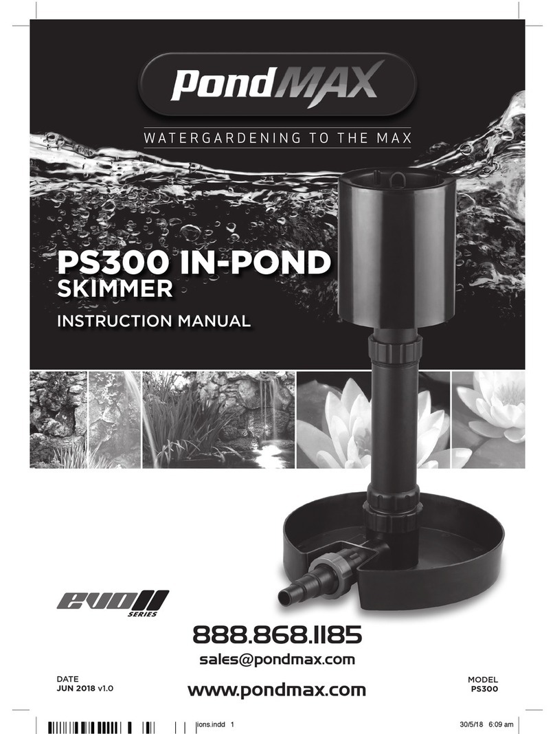 PondMAX Evo II series User manual