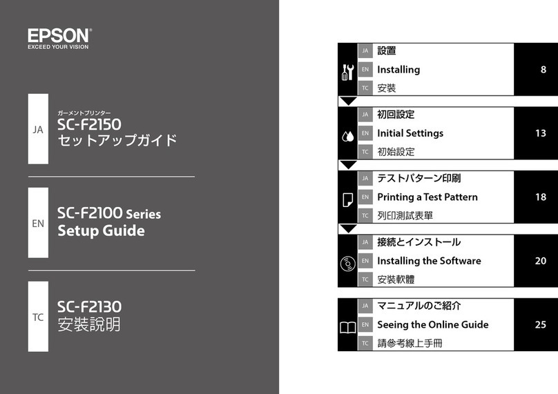 Epson SC-F2150 User manual
