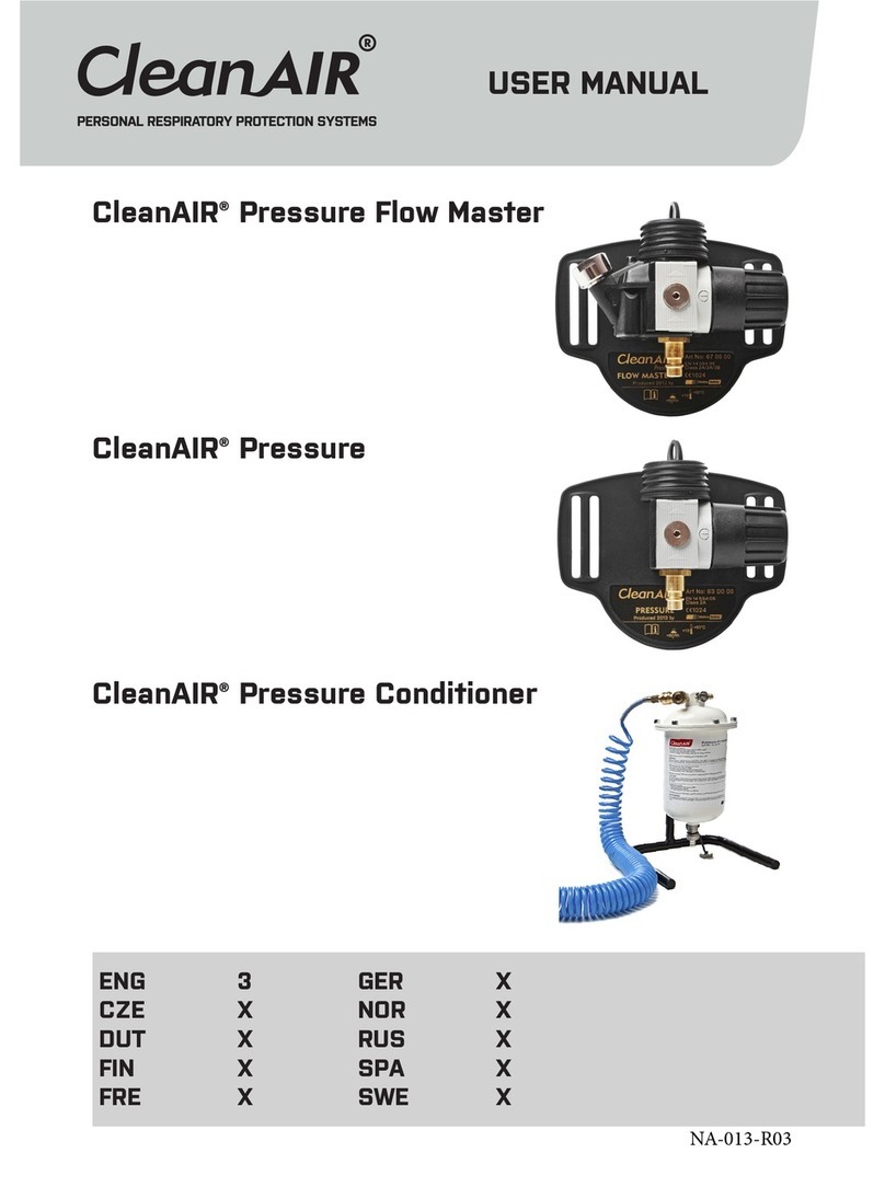 cleanAIR Pressure user manual