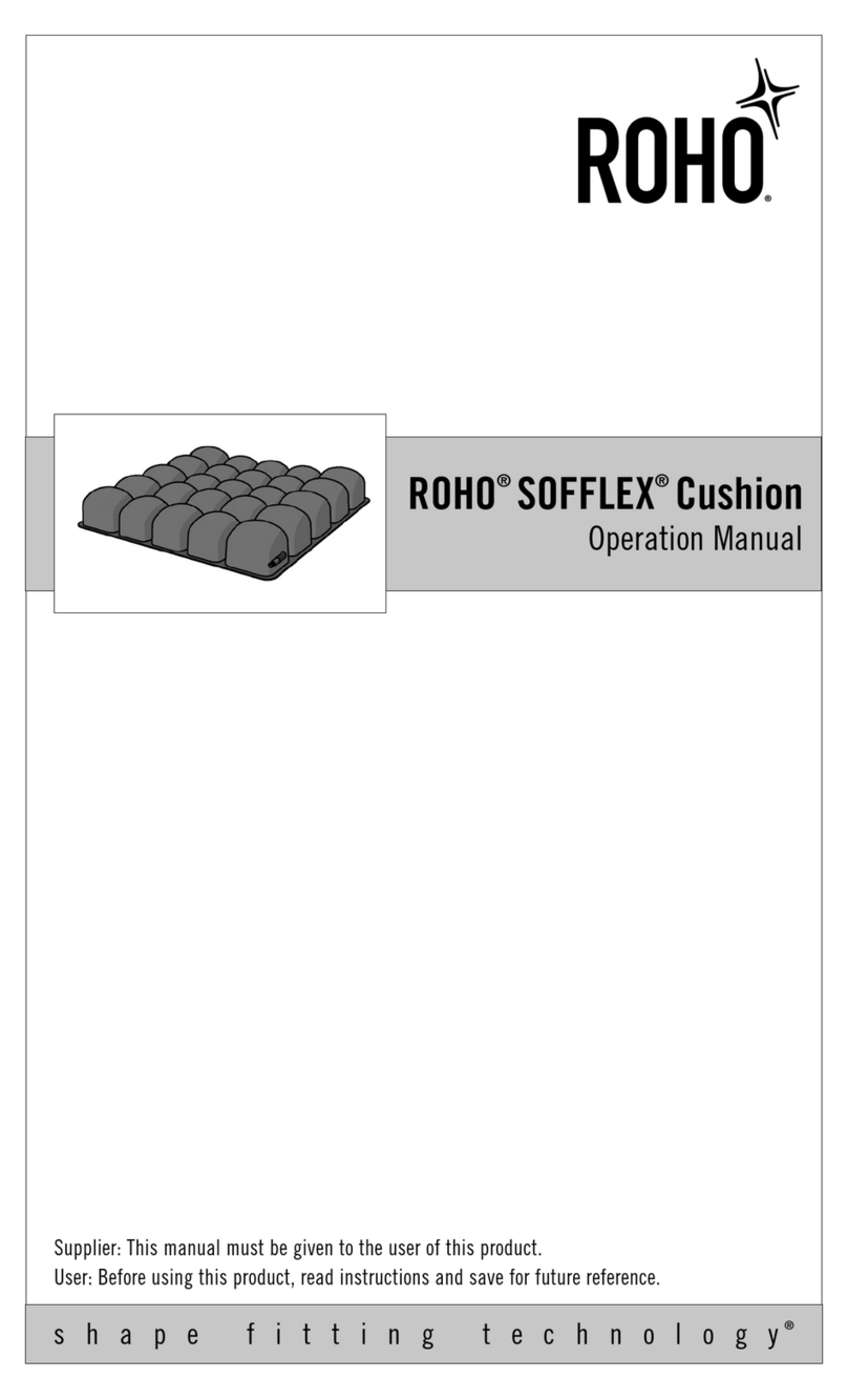 ROHO SOFFLEX series Operation manual