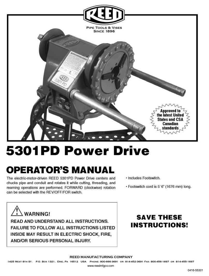 REED 5301PD Operator's manual