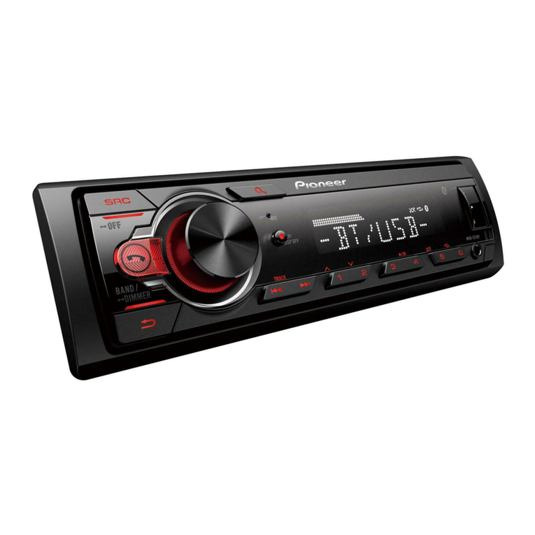 Pioneer MVH-S21BT owner's manual