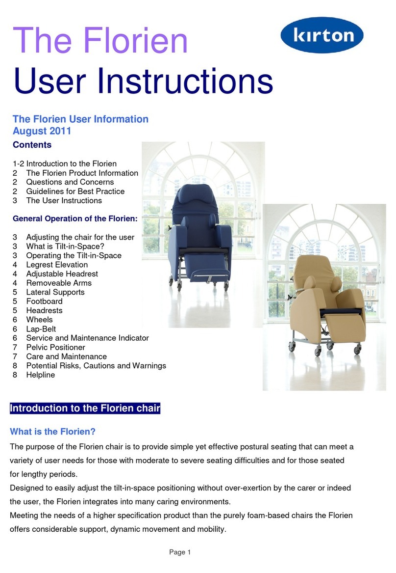 KIRTON Florien User instructions