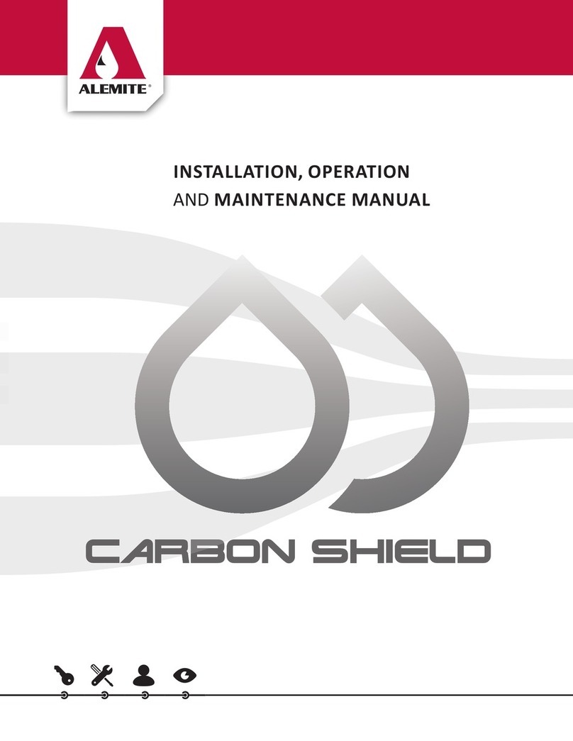 Alemite Carbon Shield Installation, operation and maintenance manual Alemite Carbon Shield Installation, operation and maintenance manual