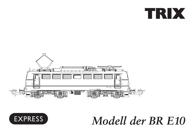 Trix BR E10 User manual