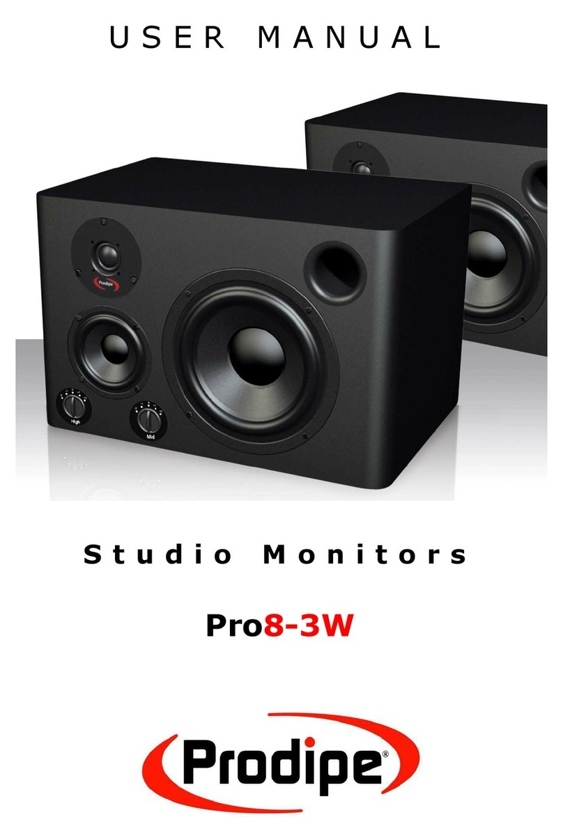 Prodipe Pro8-3W user manual