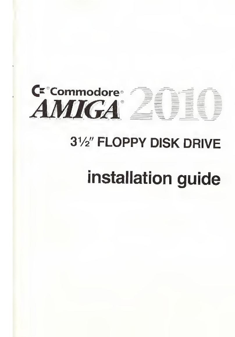 Commodore AMIGA 2010 installation guide