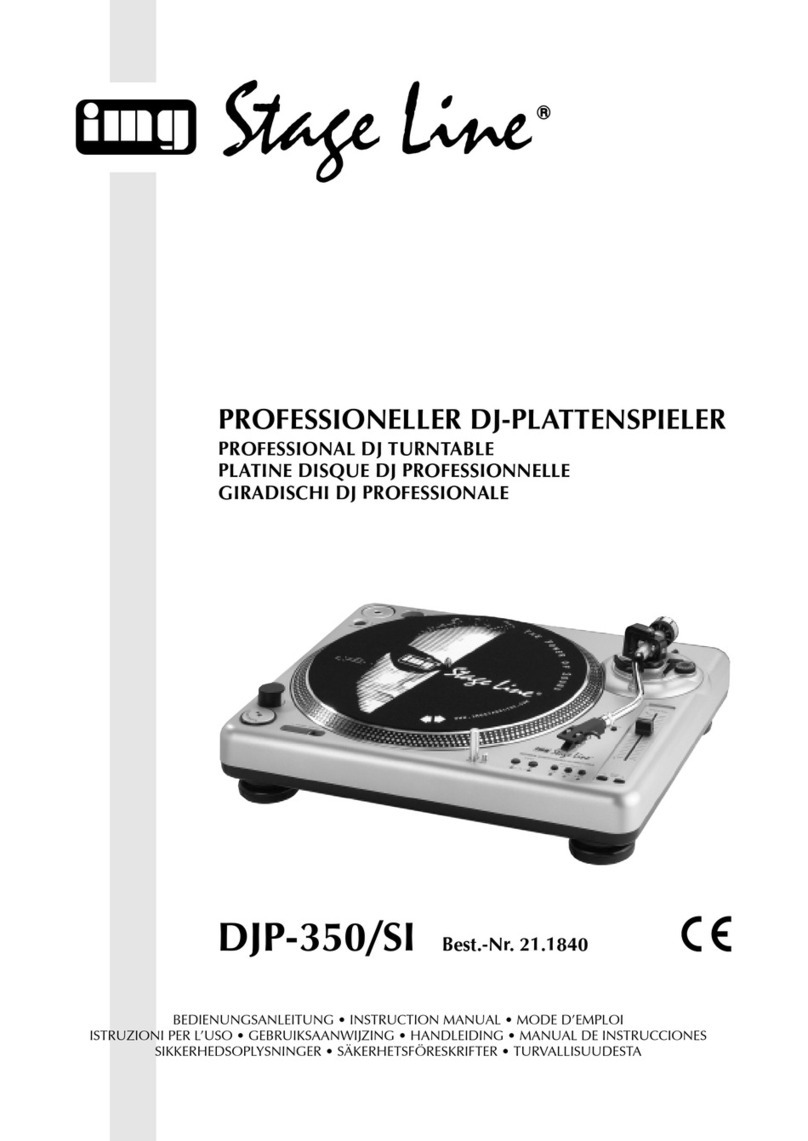 Stageline DJP-350/SI instruction manual