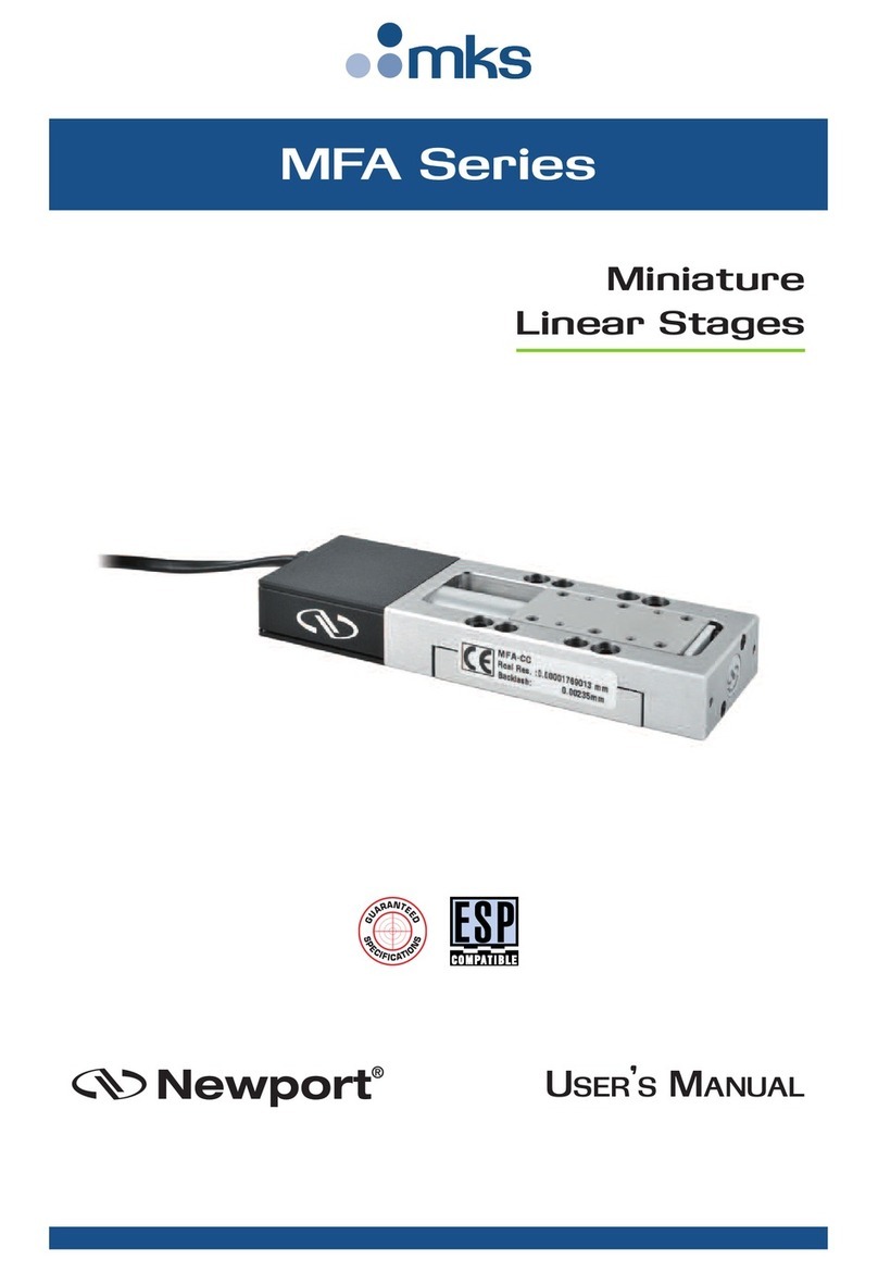Newport MFA Series user manual