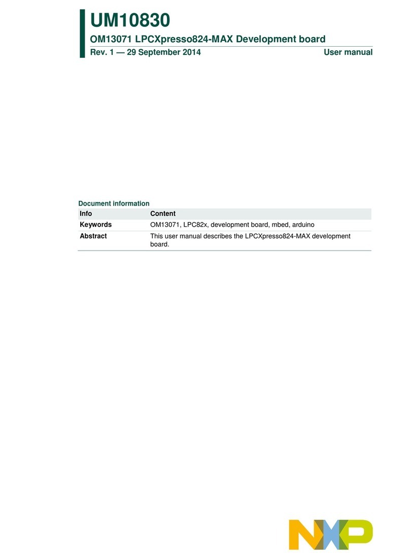 NXP Semiconductors OM13071 User manual NXP Semiconductors OM13071 User manual