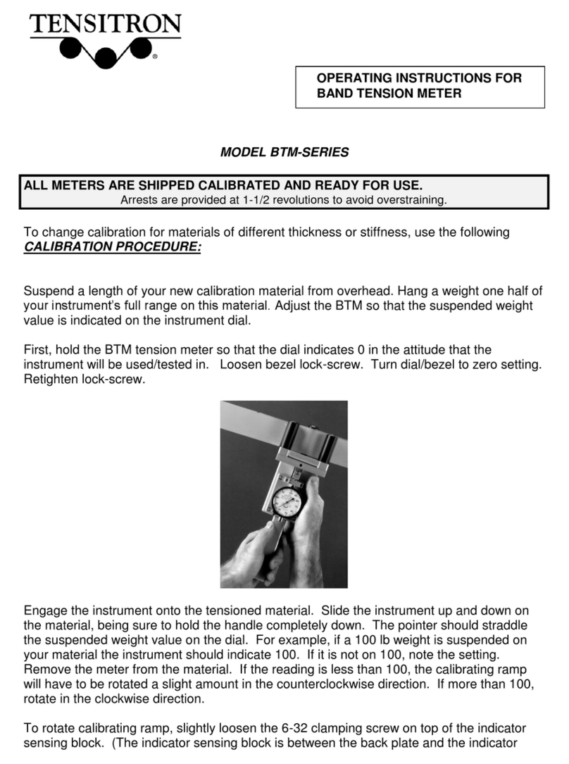 TENSITRON BTM SERIES User manual