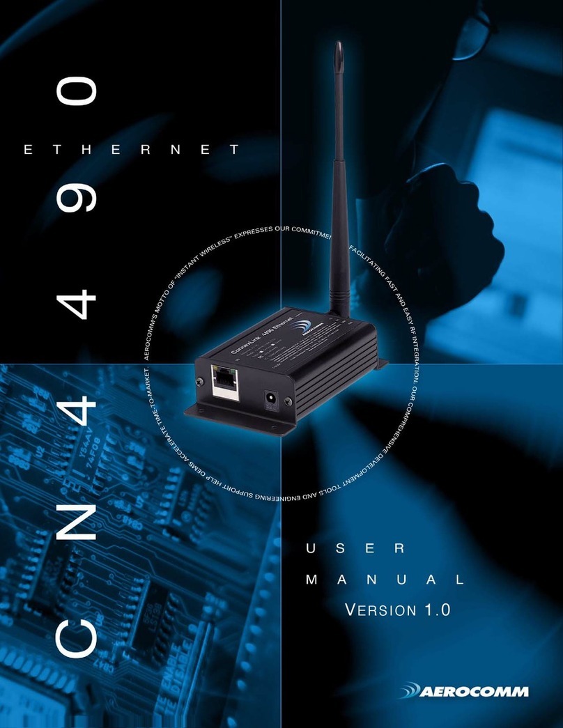 AeroComm CN4490 user manual