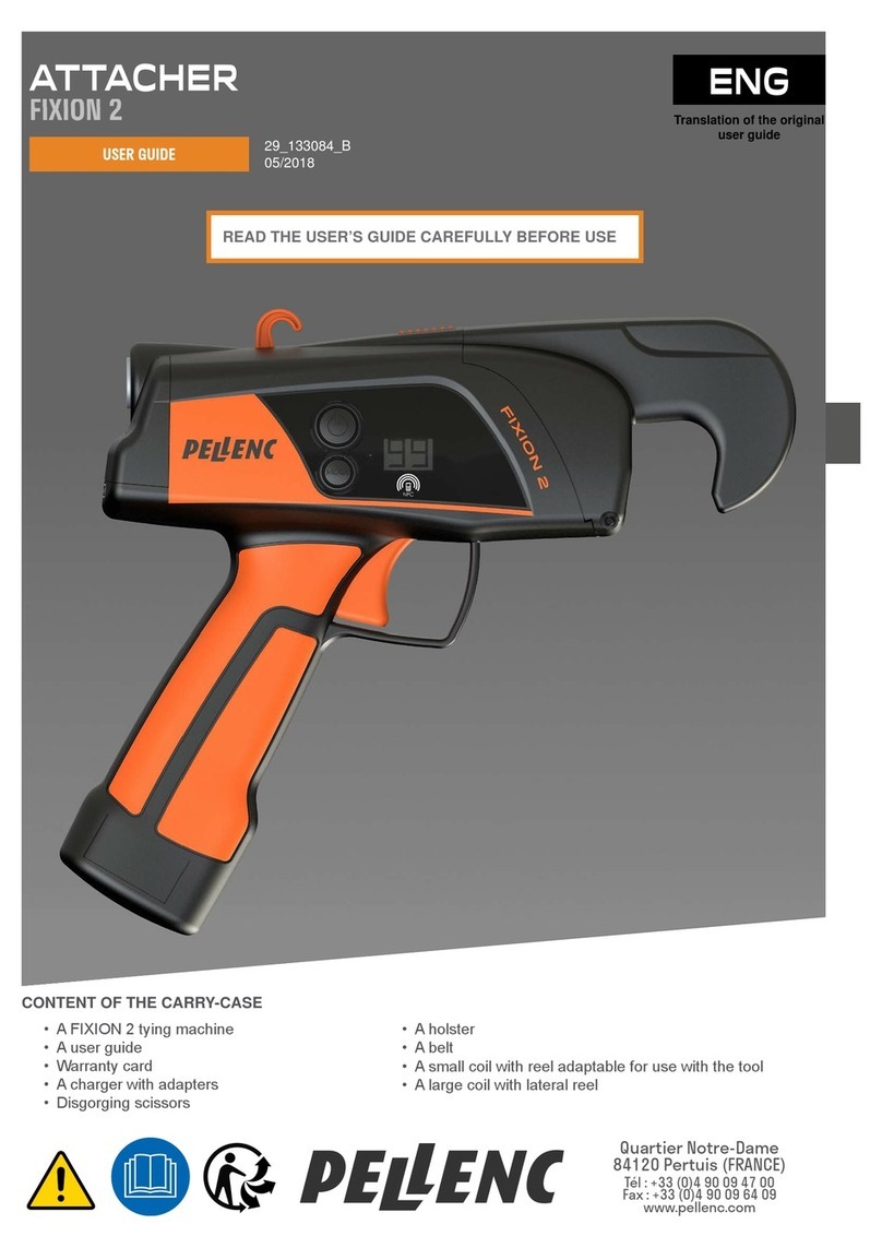 pellenc FIXION 2 user guide