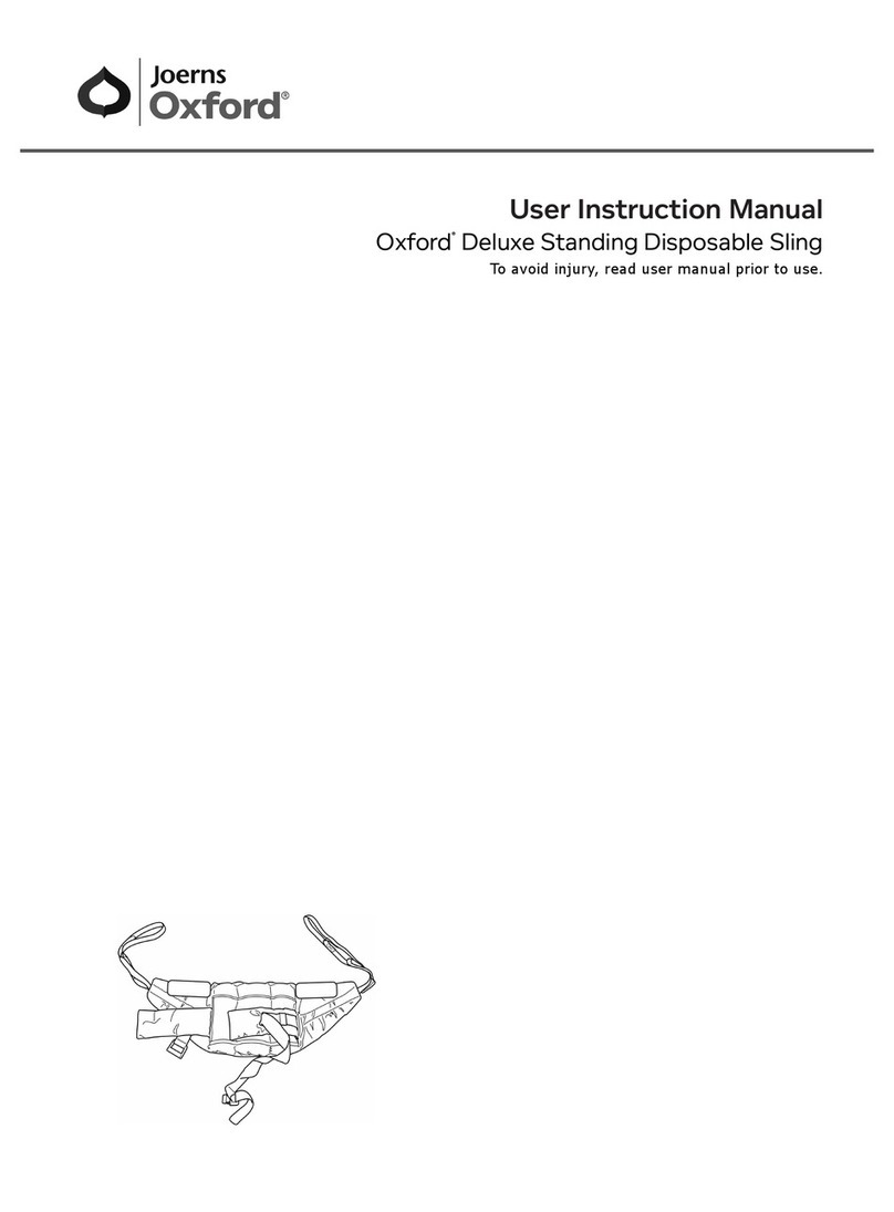 Joerns Oxford Operator's manual Joerns Oxford Operator's manual