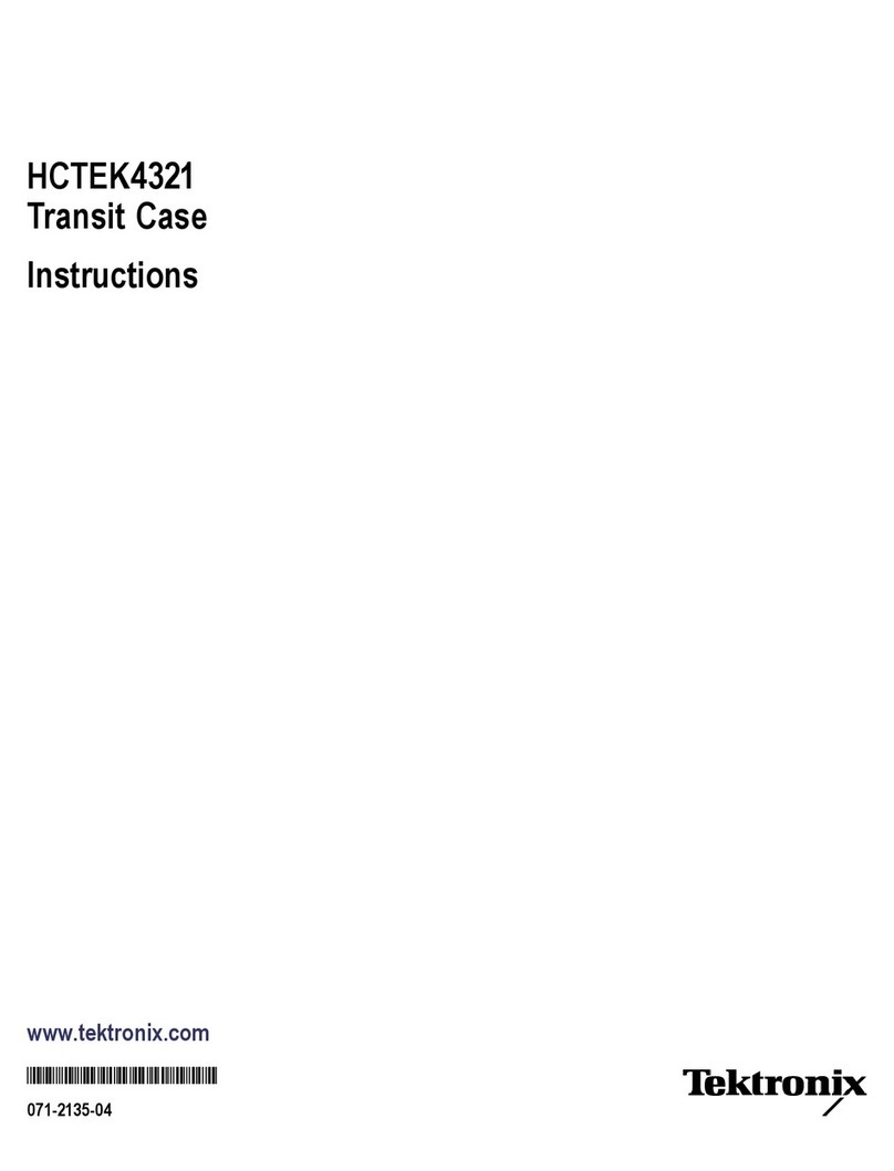 Tektronix HCTEK4321 instructions