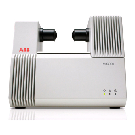 ABB MB3000 Series Installation and user guide