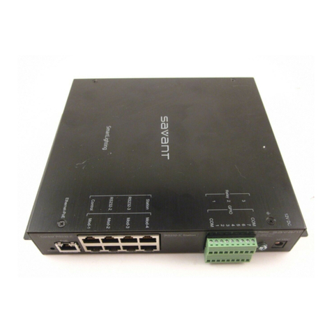 Savant SmartLighting SSL-P018 Quick reference guide
