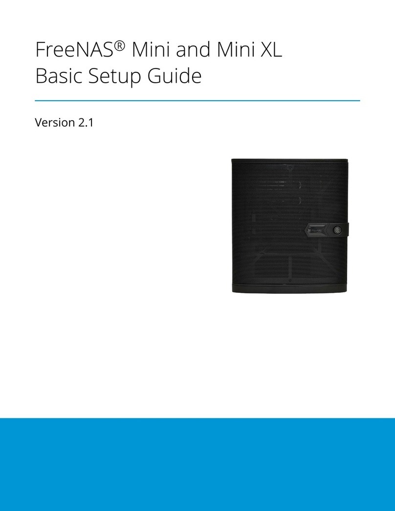 iXsystems FreeNAS Mini Manual iXsystems FreeNAS Mini Manual