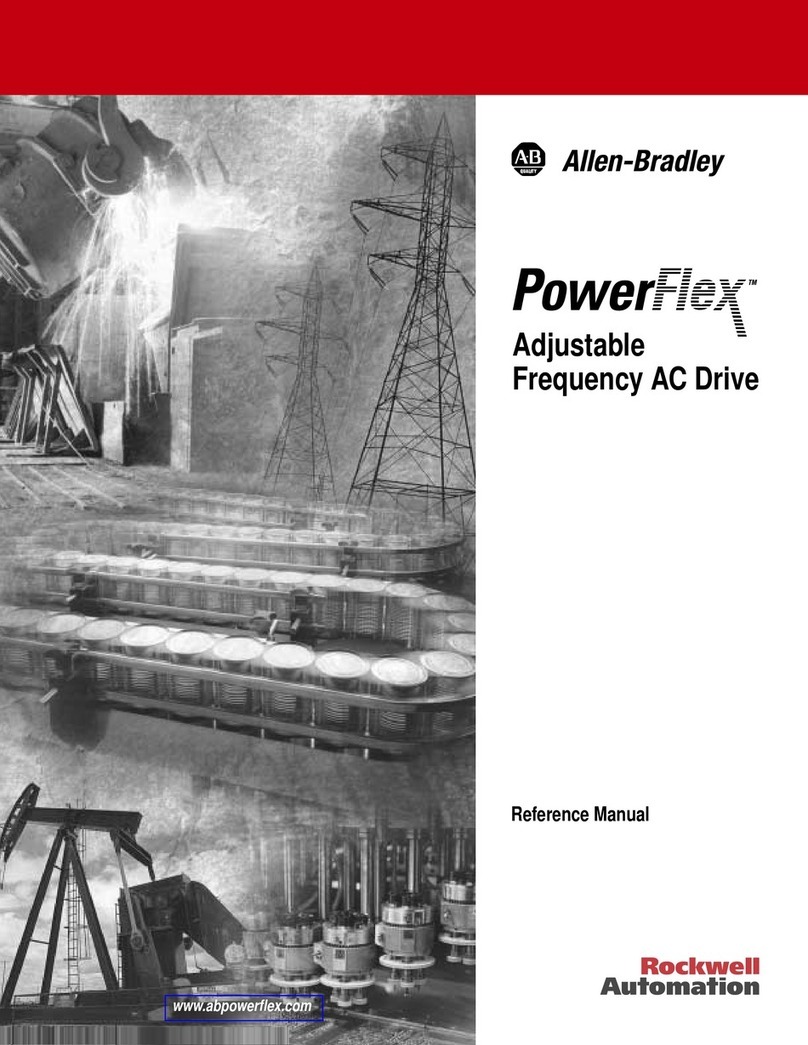 Allen-Bradley PowerFlex User manual Allen-Bradley PowerFlex User manual