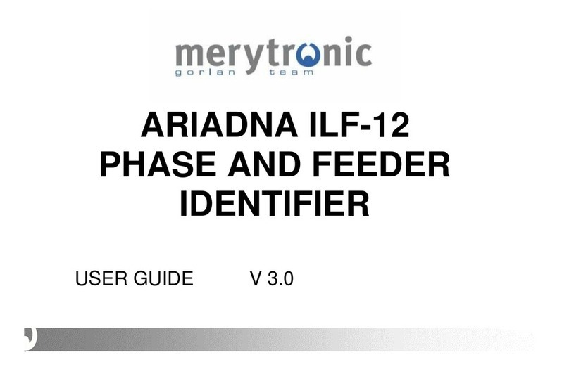 MERYTRONIC ARIADNA ILF-12 user guide