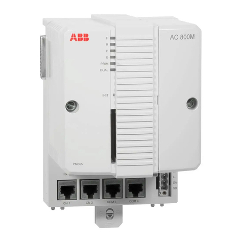 ABB AC 800M User manual