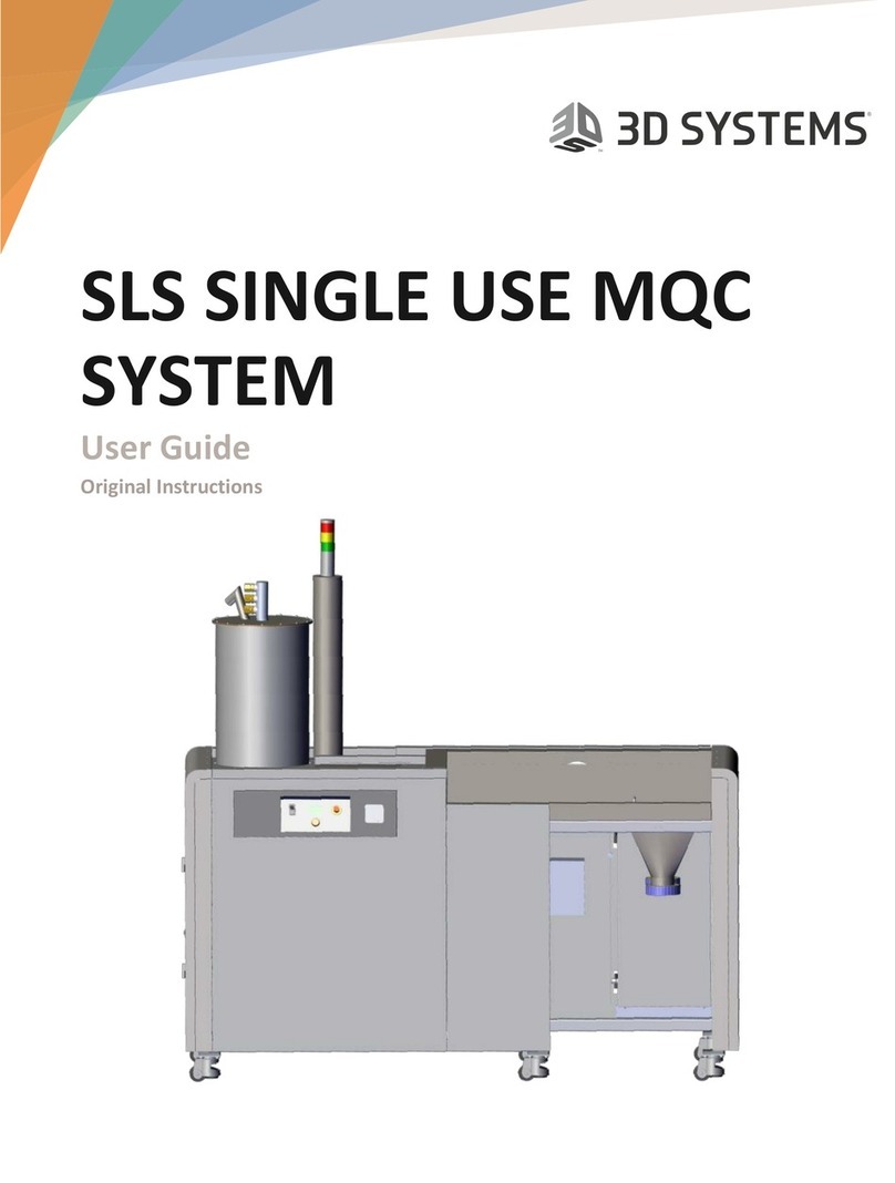 3D Systems ProX User manual