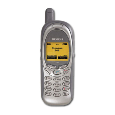 Siemens S46 user manual