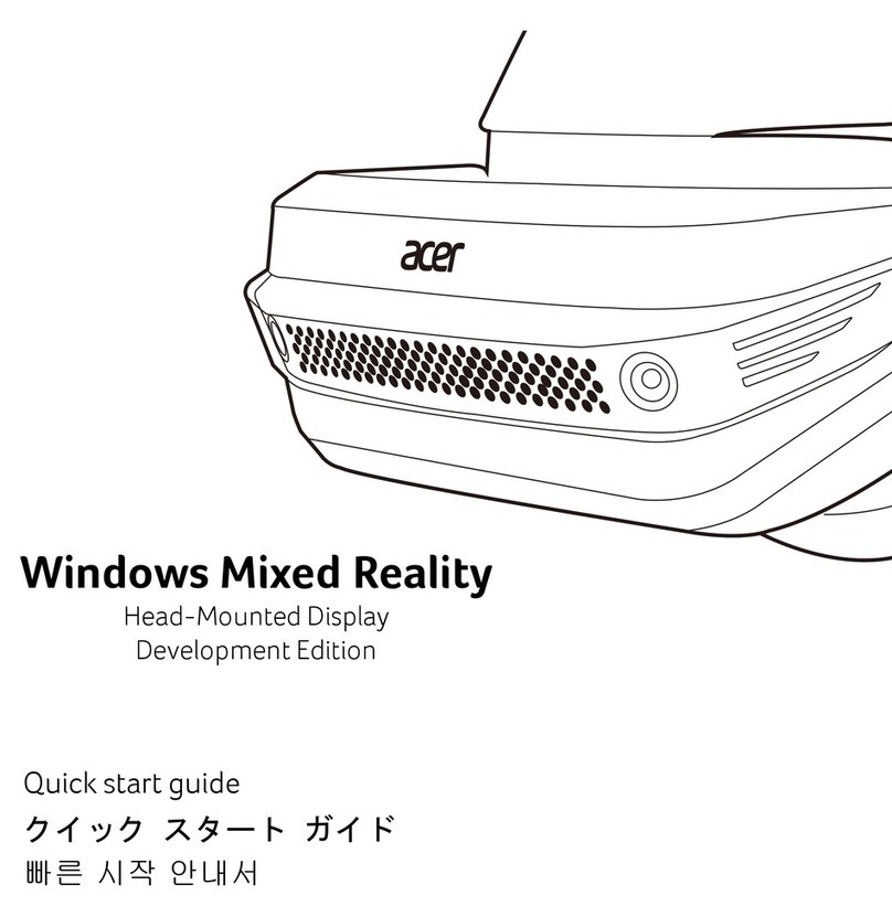 Acer H7001 User manual