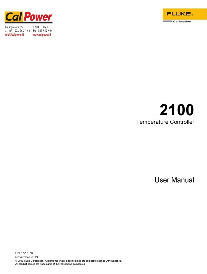 Fluke 2100 user manual