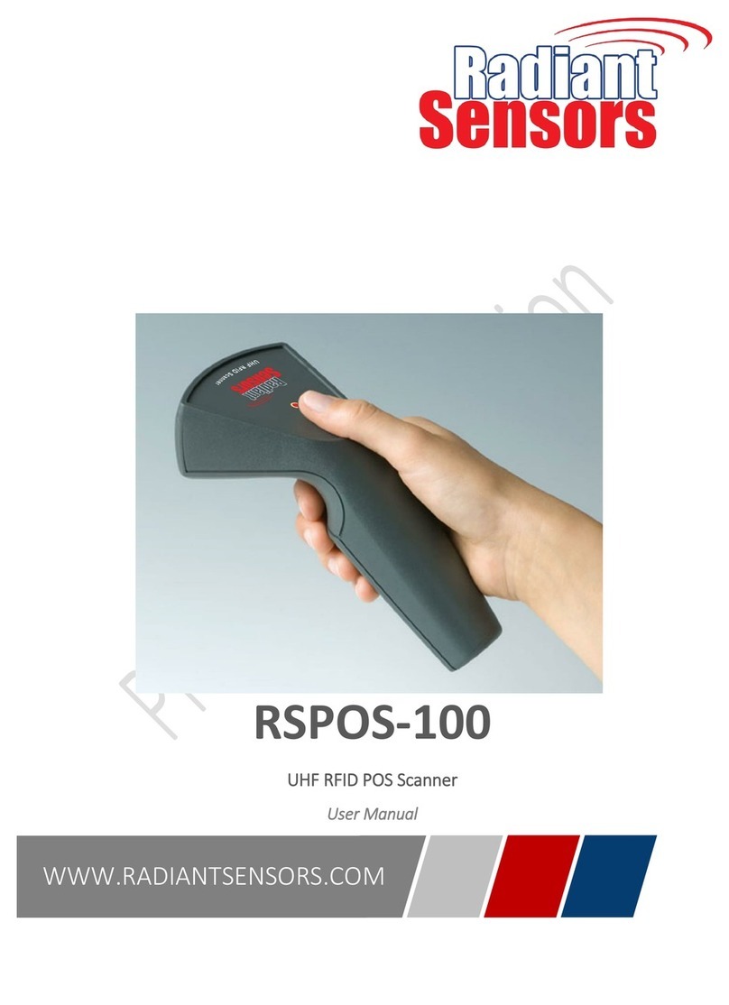 Radiant Sensors RSPOS-100 user manual Radiant Sensors RSPOS-100 user manual