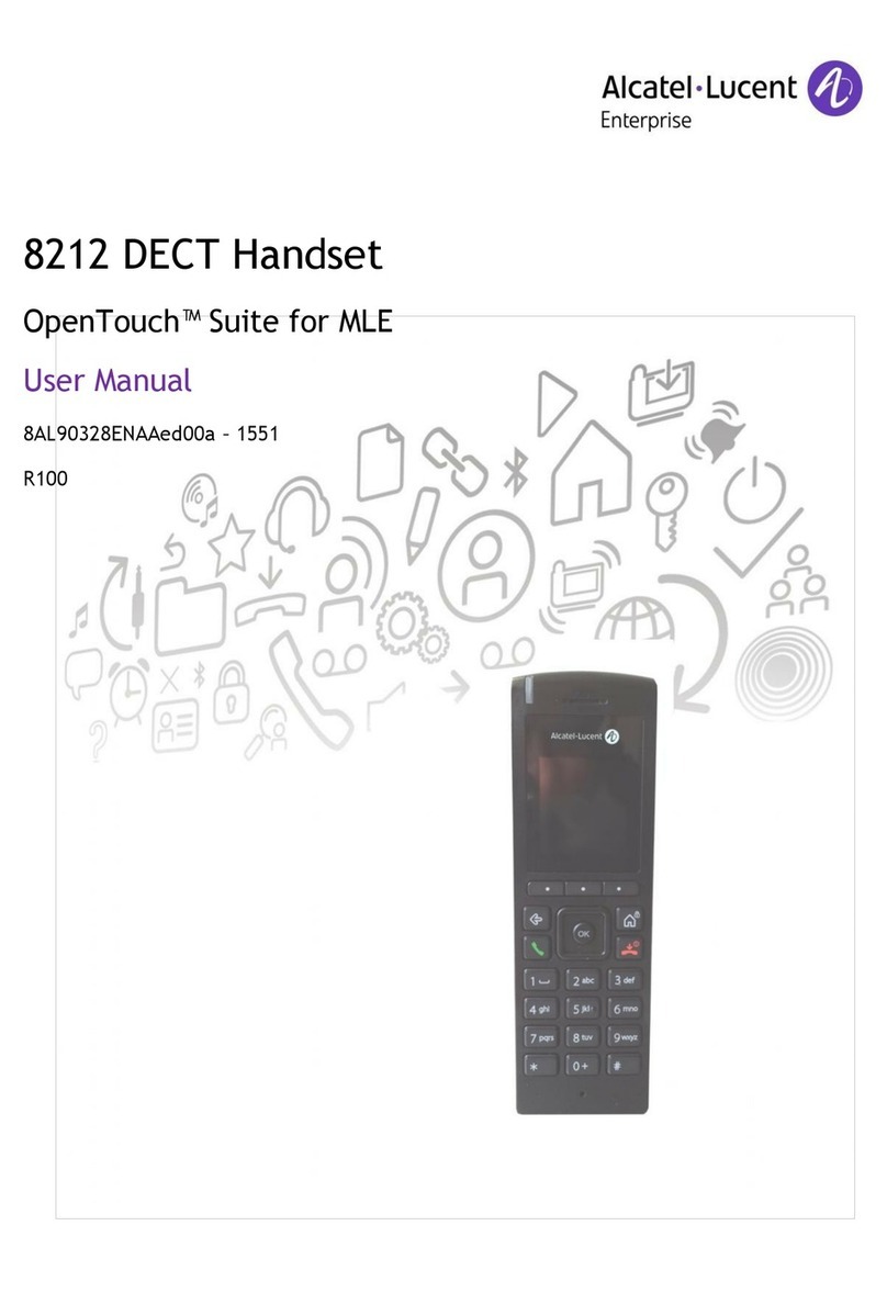 Alcatel-Lucent 8212 user manual