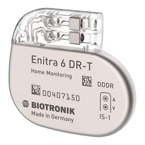 BIOTRONIK Enitra 6 Series User manual BIOTRONIK Enitra 6 Series User manual