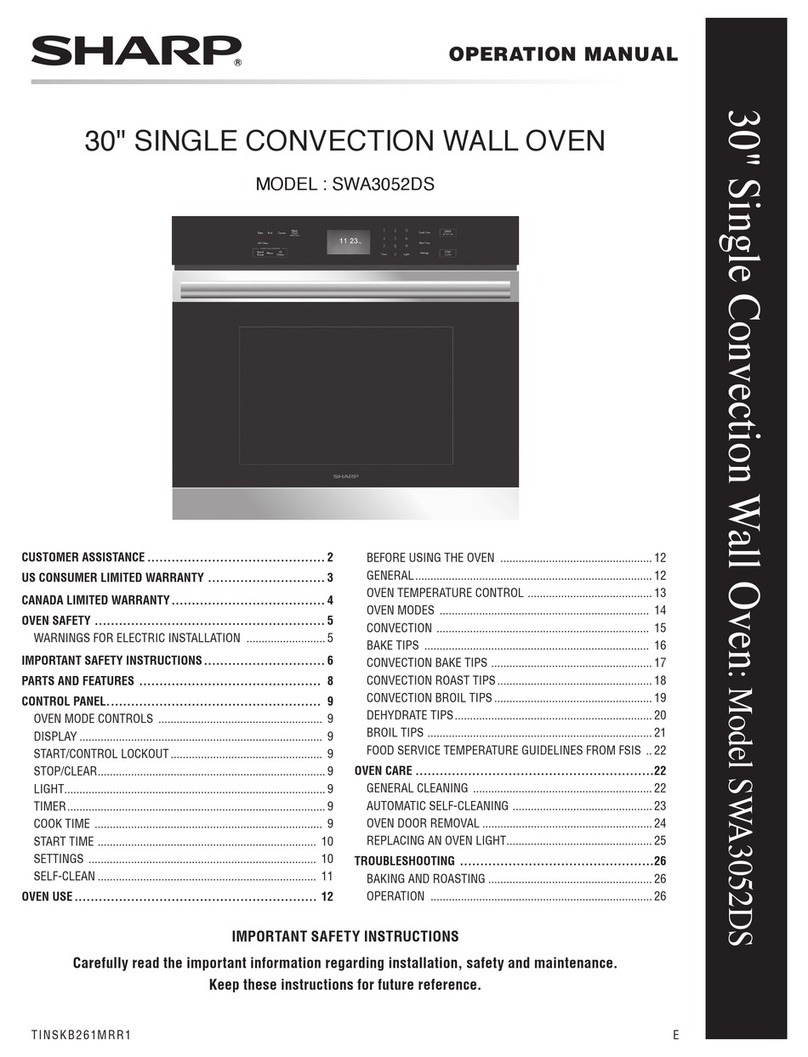 Sharp SWA3052DS User manual