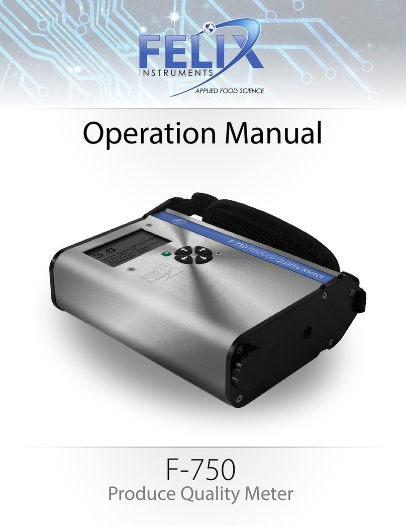Felix Storch F-750 User manual Felix Storch F-750 User manual