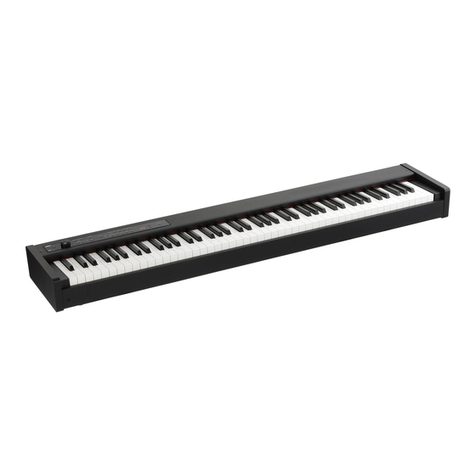 Korg D1 User manual