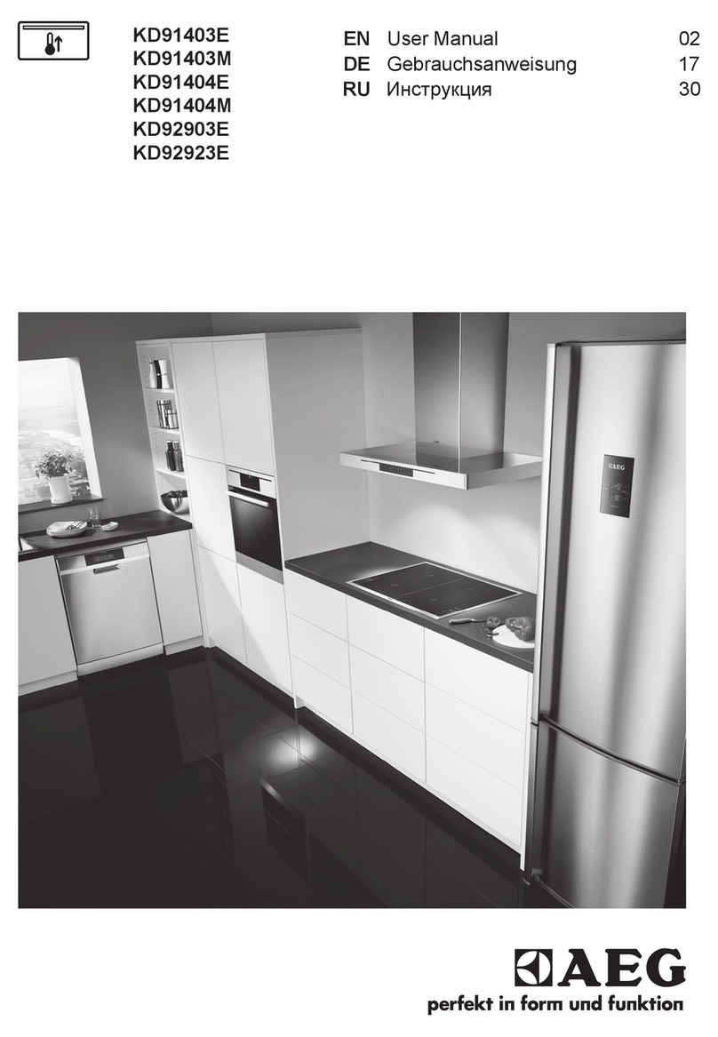 AEG KD91403E user manual
