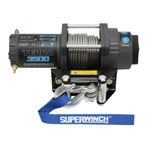 Superwinch TERRA Series User manual