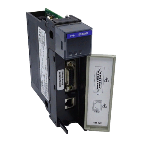 Allen-Bradley ControlLogix 1756-ENET/B User manual Allen-Bradley ControlLogix 1756-ENET/B User manual