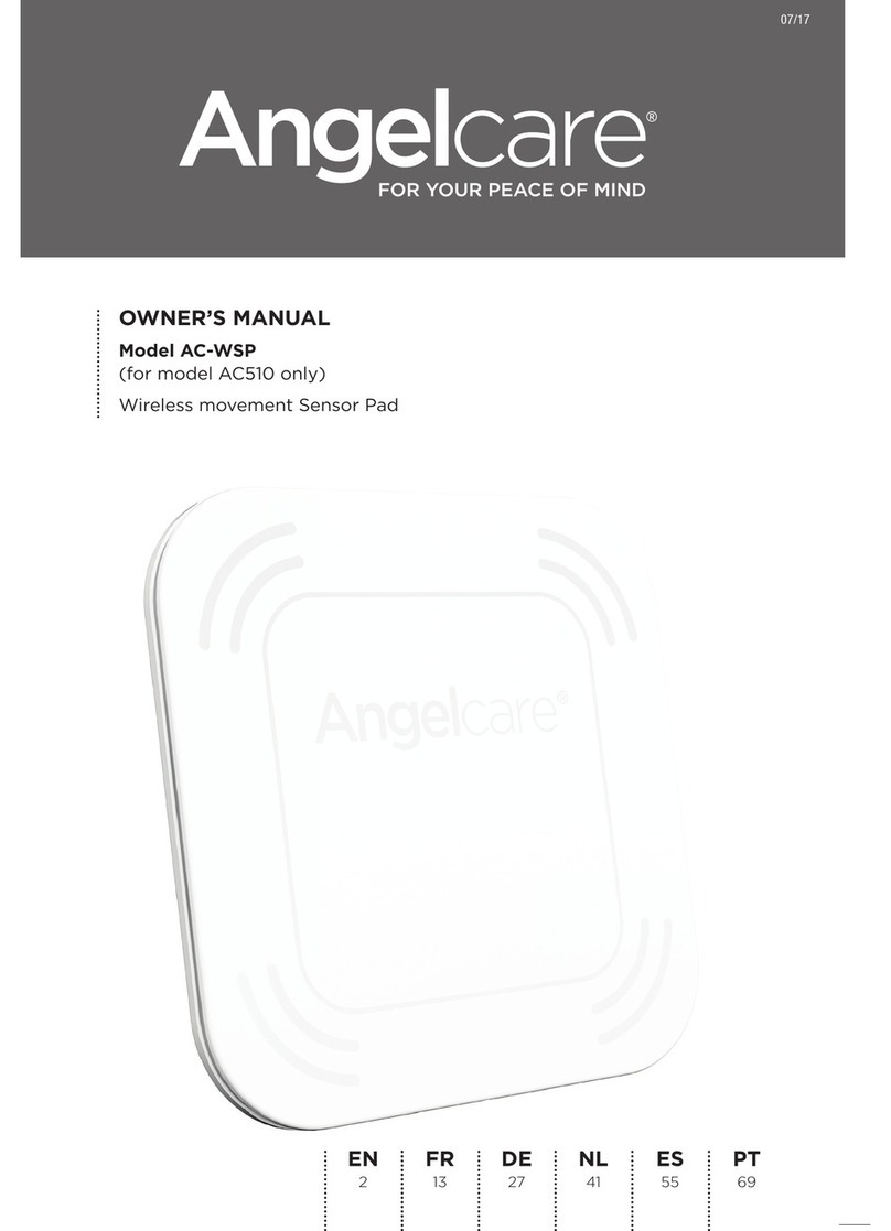 Angelcare AC-WSP owner's manual