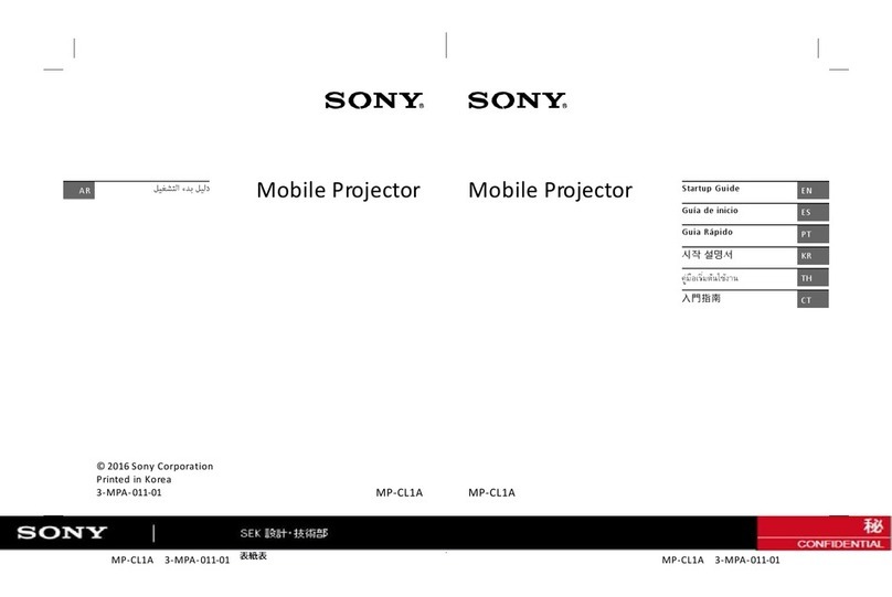 Sony MP-CL1A User guide