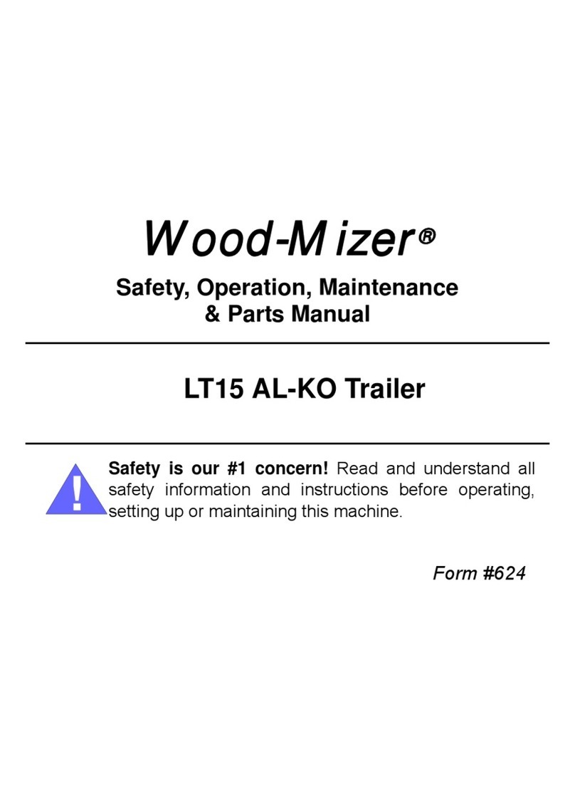 woodmizer LT15 AL-KO Safety, Operation, Maintenance & Parts Manual