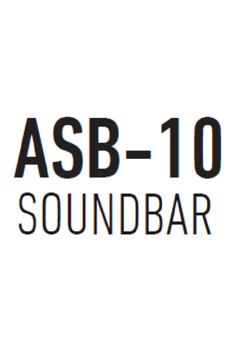 Monitor Audio ASB-10 User manual Monitor Audio ASB-10 User manual
