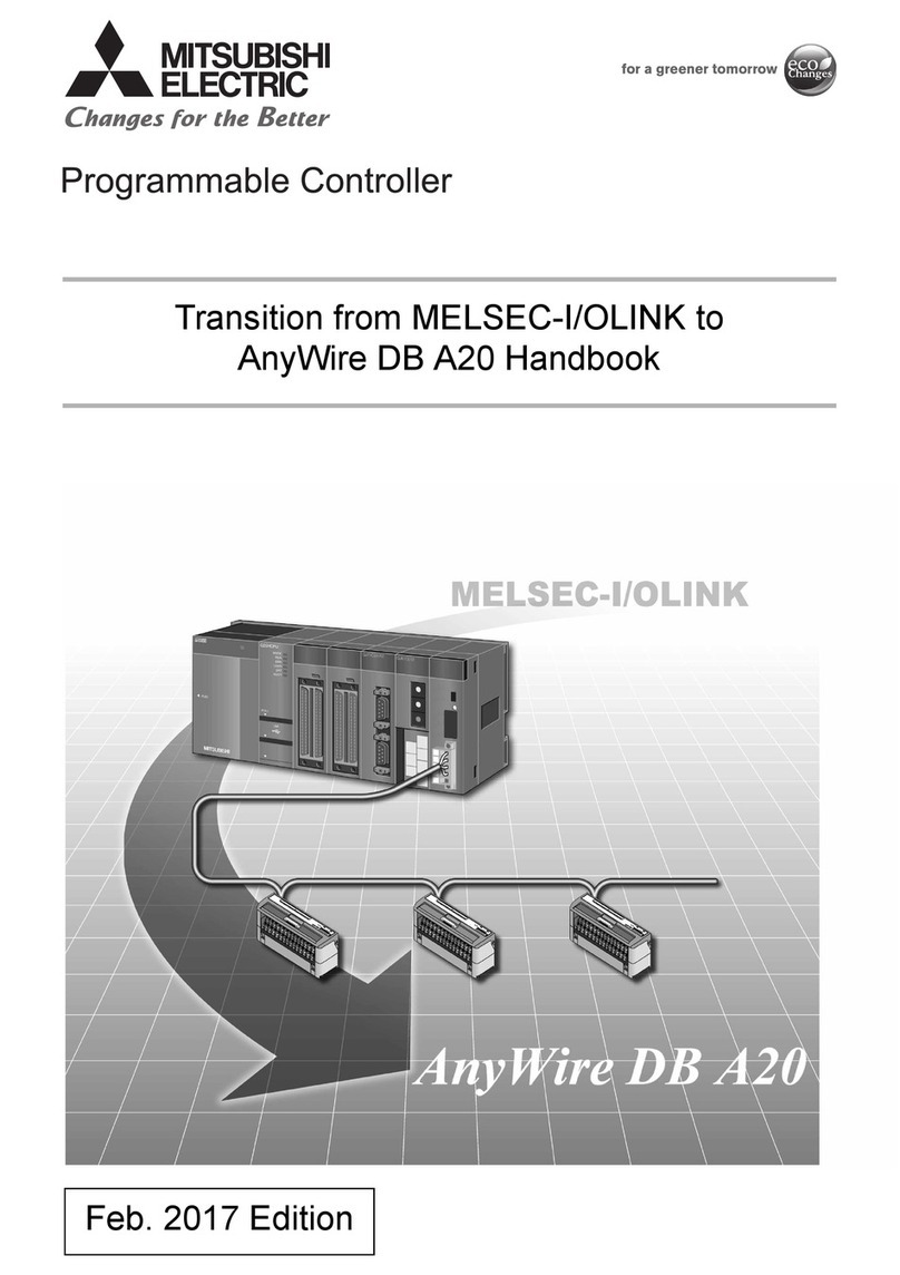 Mitsubishi Electric MELSEC-I/OLINK User manual Mitsubishi Electric MELSEC-I/OLINK User manual