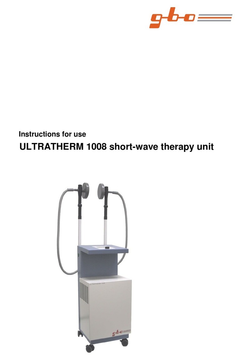 gbo Medizintechnik ULTRATHERM 1008 Instructions for use