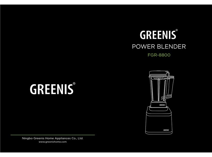 GREENIS FGR-8800 user manual