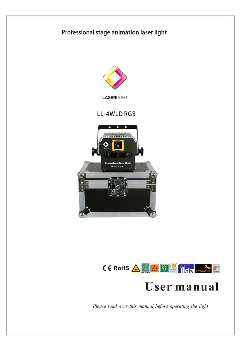 LaserLight LL-4WLD RGB user manual