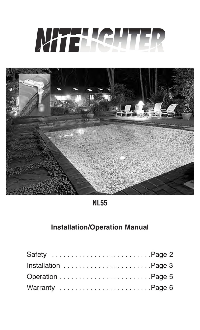 Nitelighter NL55 User manual