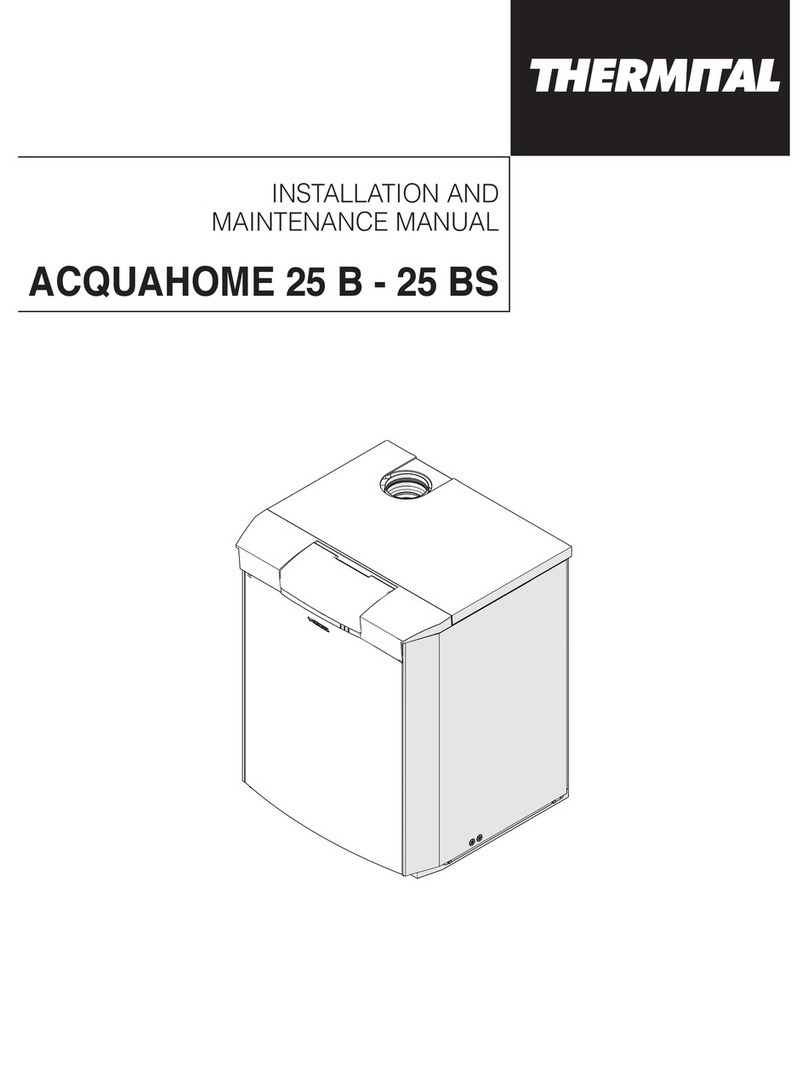 thermital ACQUAHOME 25 B Installation and maintenance manual thermital ACQUAHOME 25 B Installation and maintenance manual