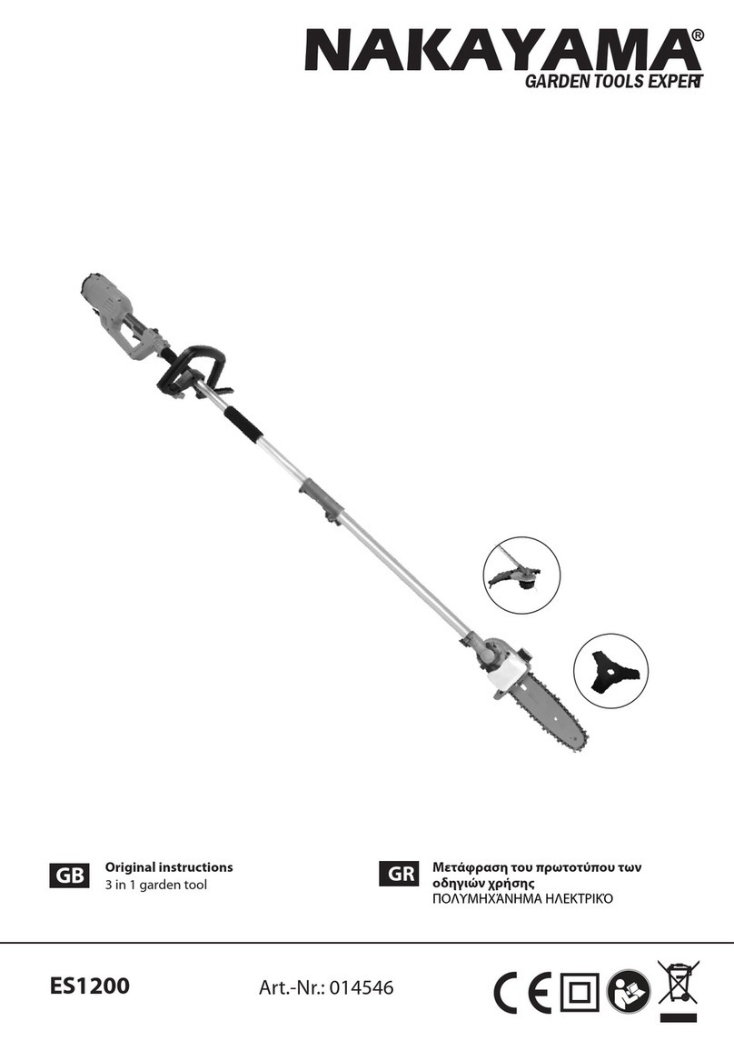 Nakayama ES1200 Original instructions