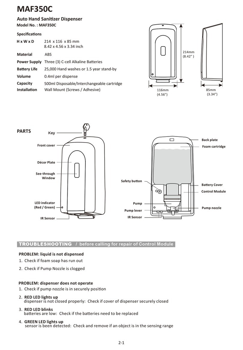 Duprex MAF350C manual